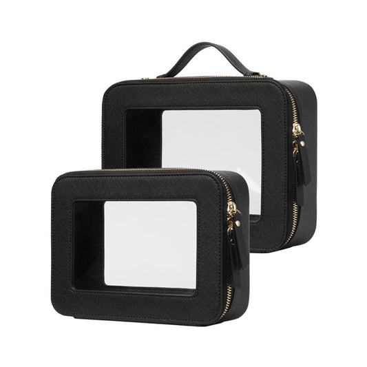 Chic Travel Makeup Organizer